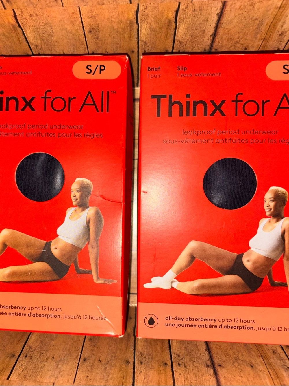 Thinx for All Women's Briefs โ Black & White